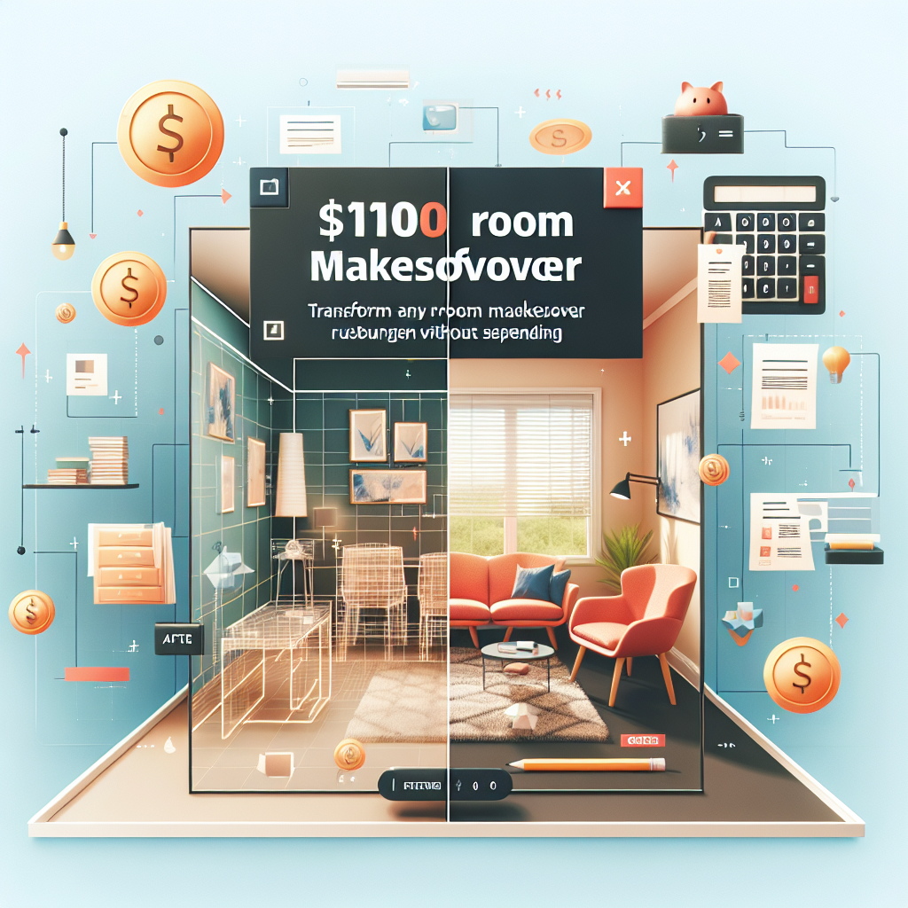 $100 Room Makeover Challenge
