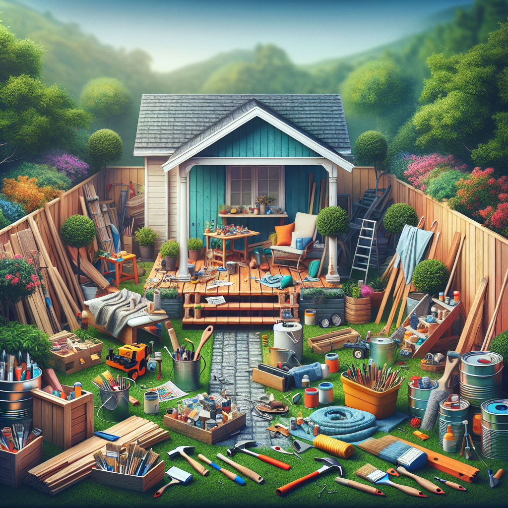 Backyard on a Budget