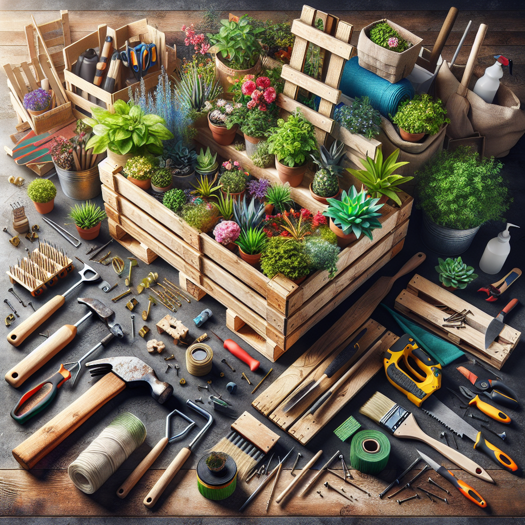 Build a Pallet Planter