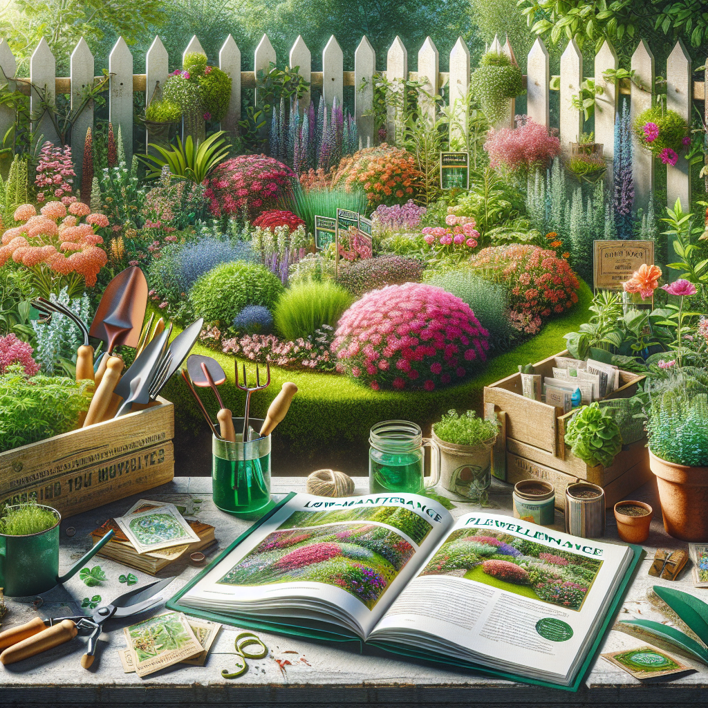 Create a Colorful, Low-Maintenance Garden Oasis: A Guide to Planting Perennials