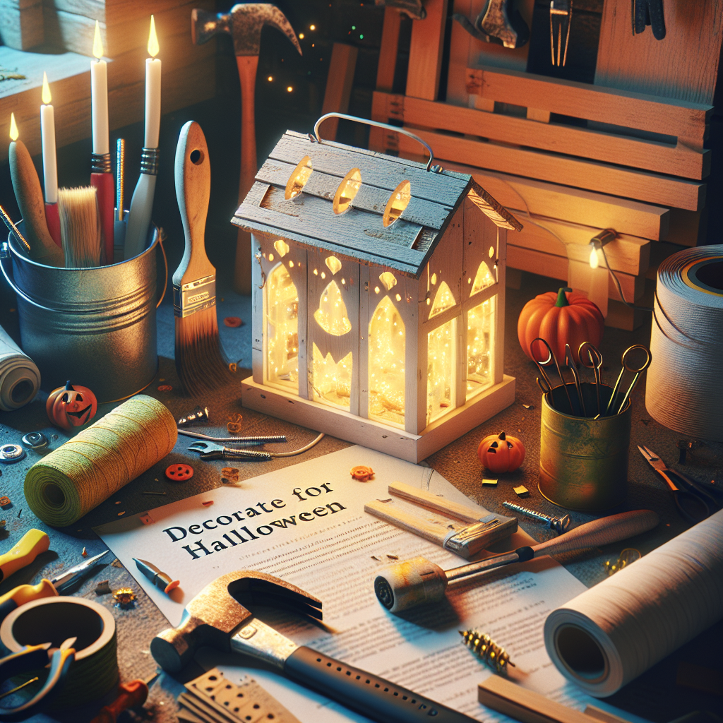 Decorate for Halloween