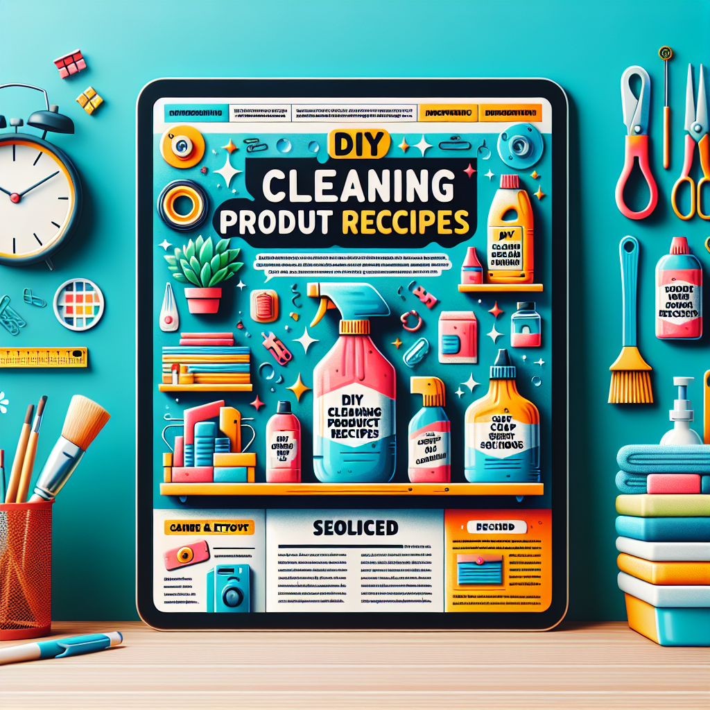 DIY Cleaning Product Recipes