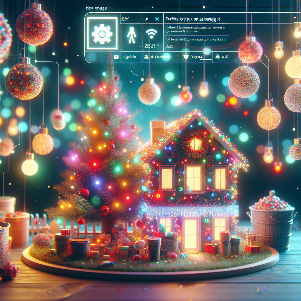 DIY Holiday D√©cor on a Budget