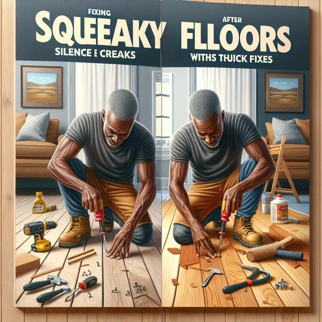 Fixing Squeaky Floors