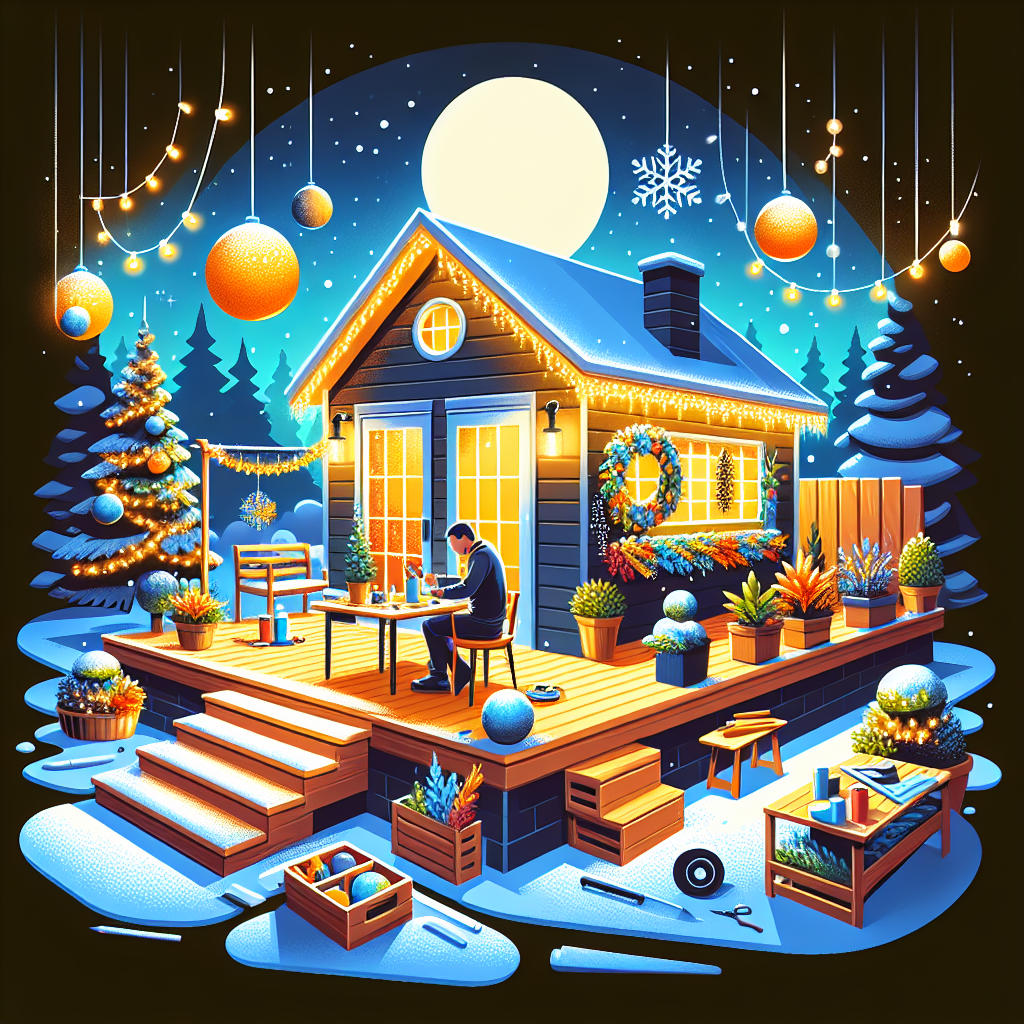 Master Seasonal Decor: DIY Your Own Weatherproof Holiday Decorations