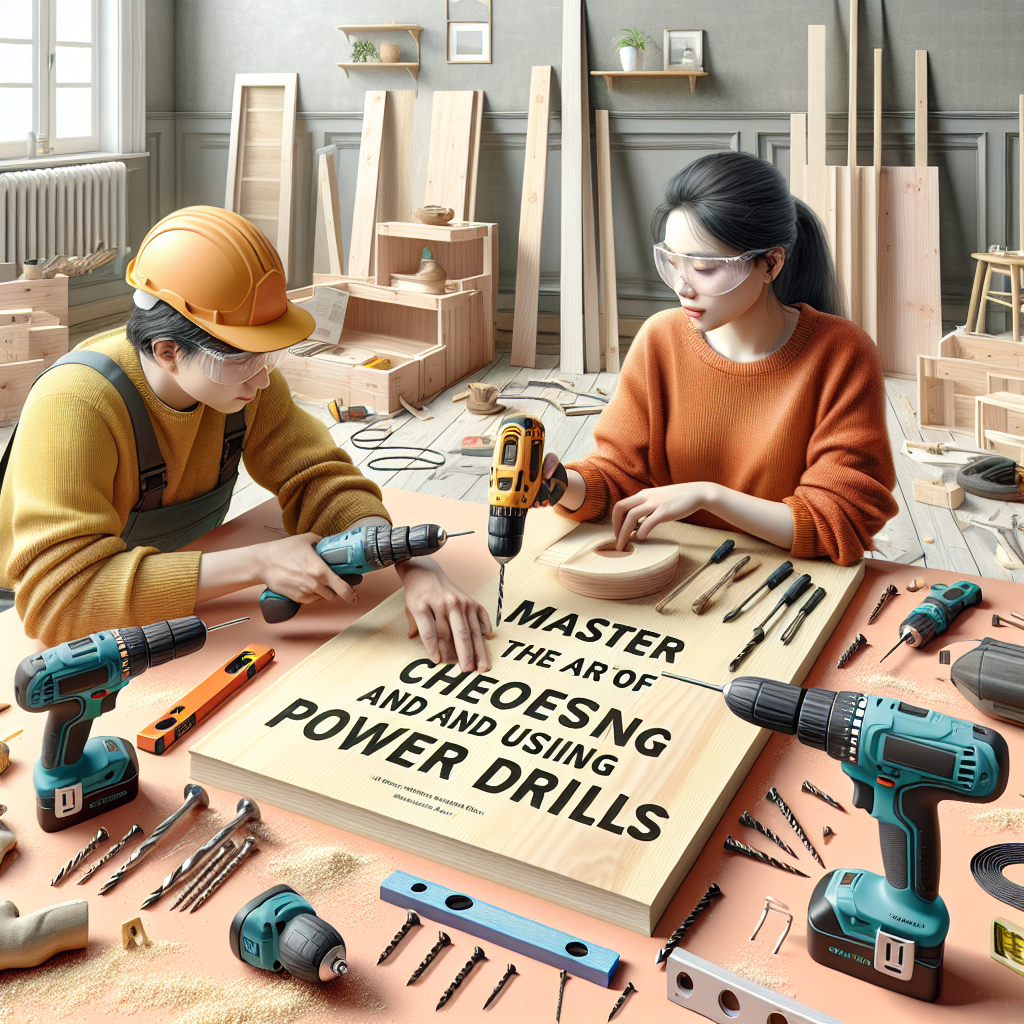Master the Art of Choosing and Using Power Drills: A Comprehensive Guide for DIY Enthusiasts