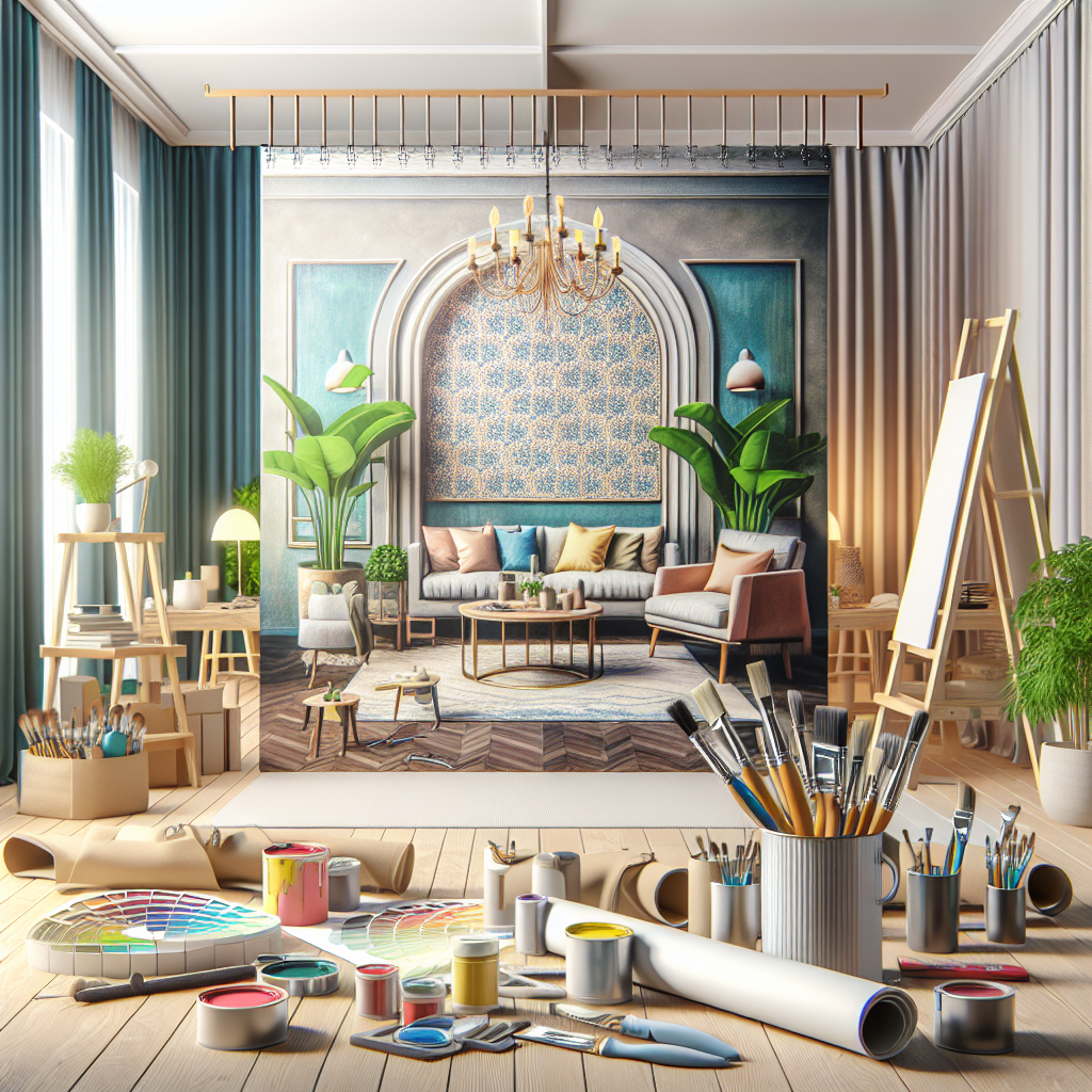 Master the Art of Creating a DIY Accent Wall: From Paint to Wallpaper