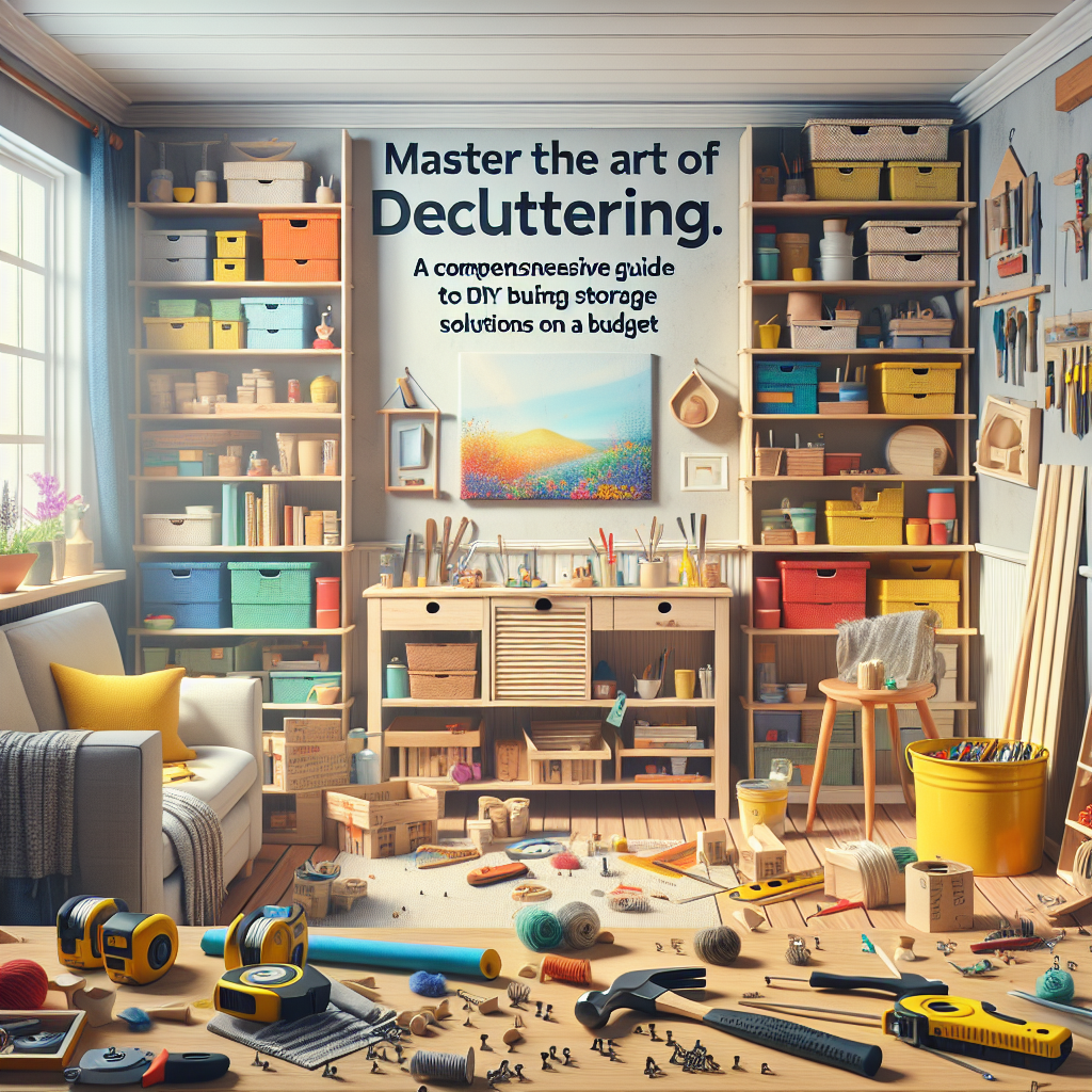 Master the Art of Decluttering: A Comprehensive Guide to DIY Storage Solutions on a Budget