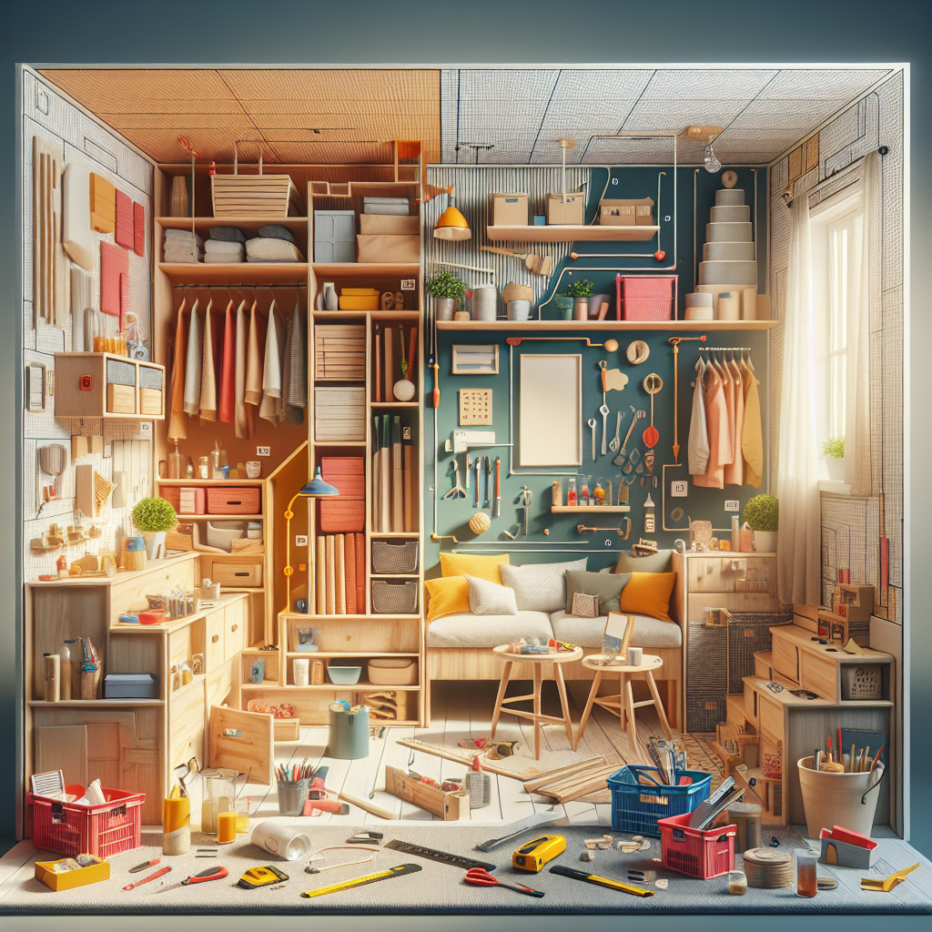 Master the Art of Decluttering: How to Create Space-Saving Storage Solutions on a Budget