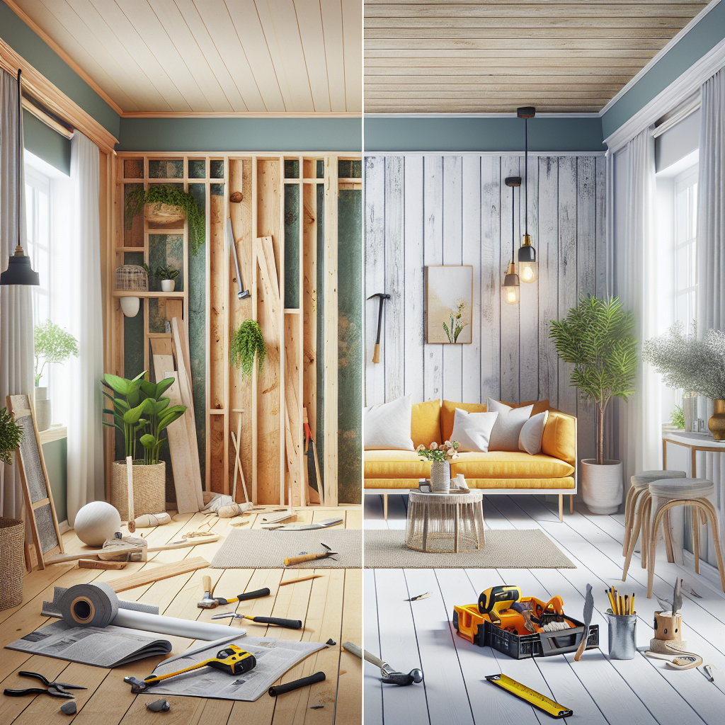 Master the Art of DIY Shiplap: A Step-by-Step Guide to Transform Your Living Room