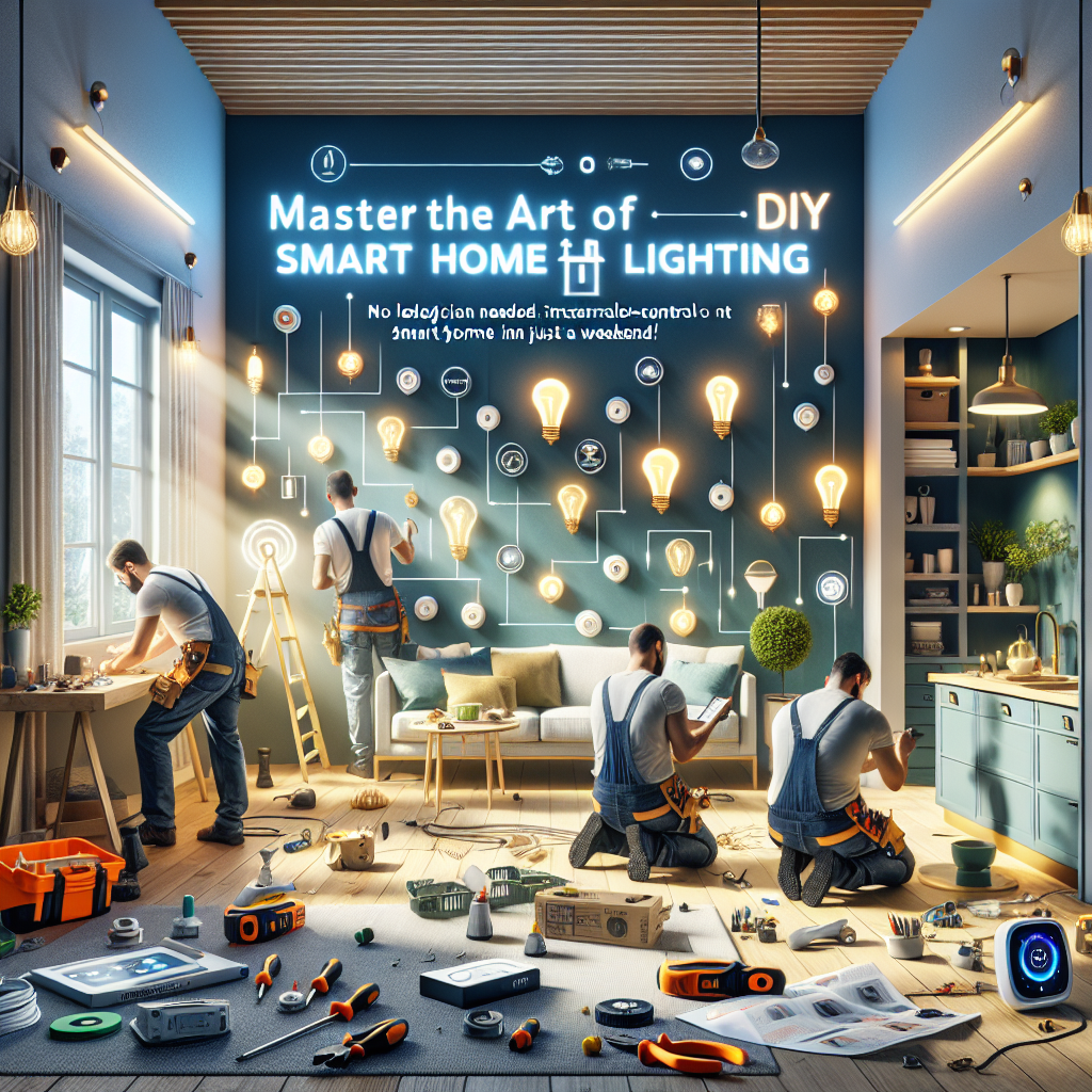 Master the Art of DIY Smart Home Lighting: A Step-by-Step Guide