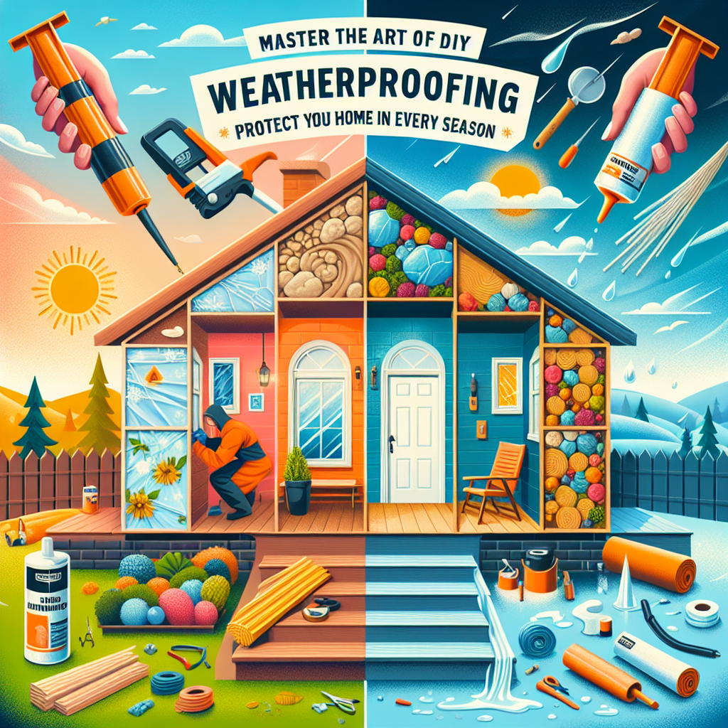 Master the Art of DIY Weatherproofing: Protect Your Home for Every Season