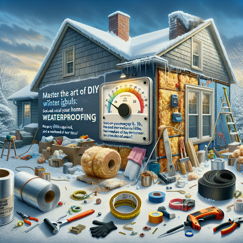 Master the Art of DIY Winter Weatherproofing: Seal and Insulate Your Home for Less