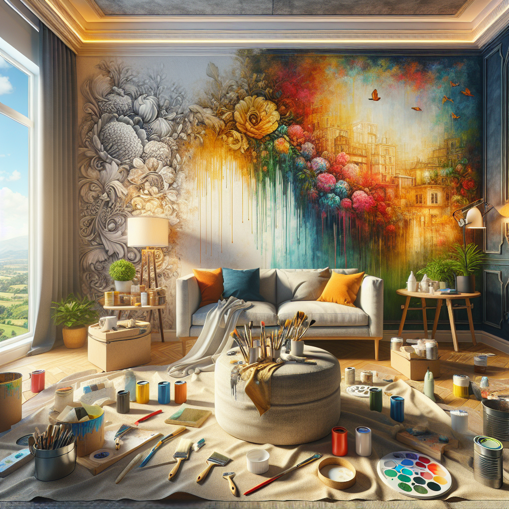 Master the Art of Faux Finish Painting: Transform Your Living Room Walls