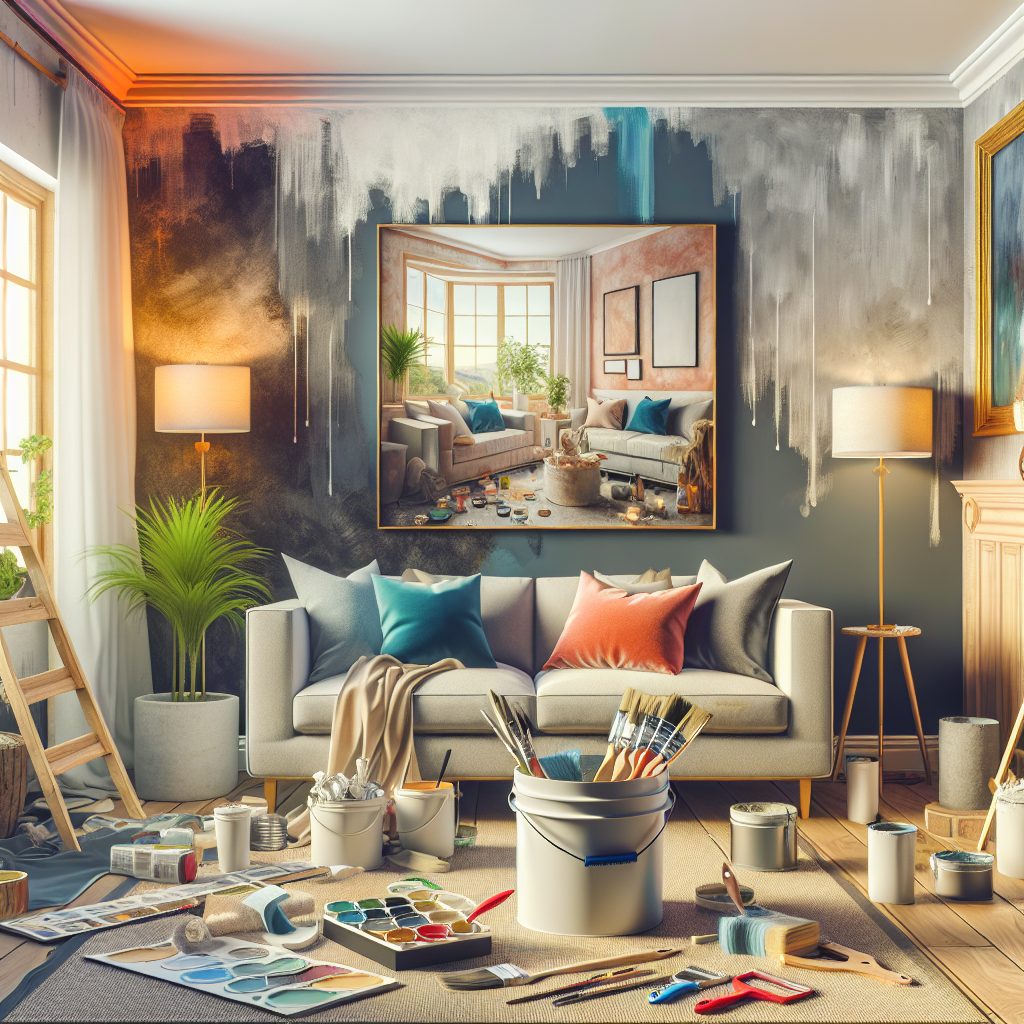 Master the Art of Faux Finish: Transform Your Living Room Walls On a Budget