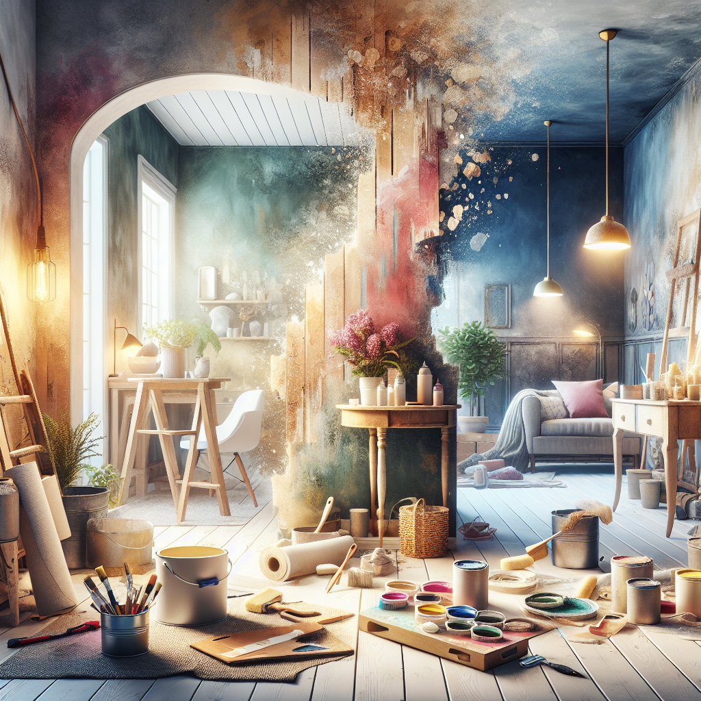 Master the Art of Faux Finishing: Transform Your Walls into a Rustic Masterpiece