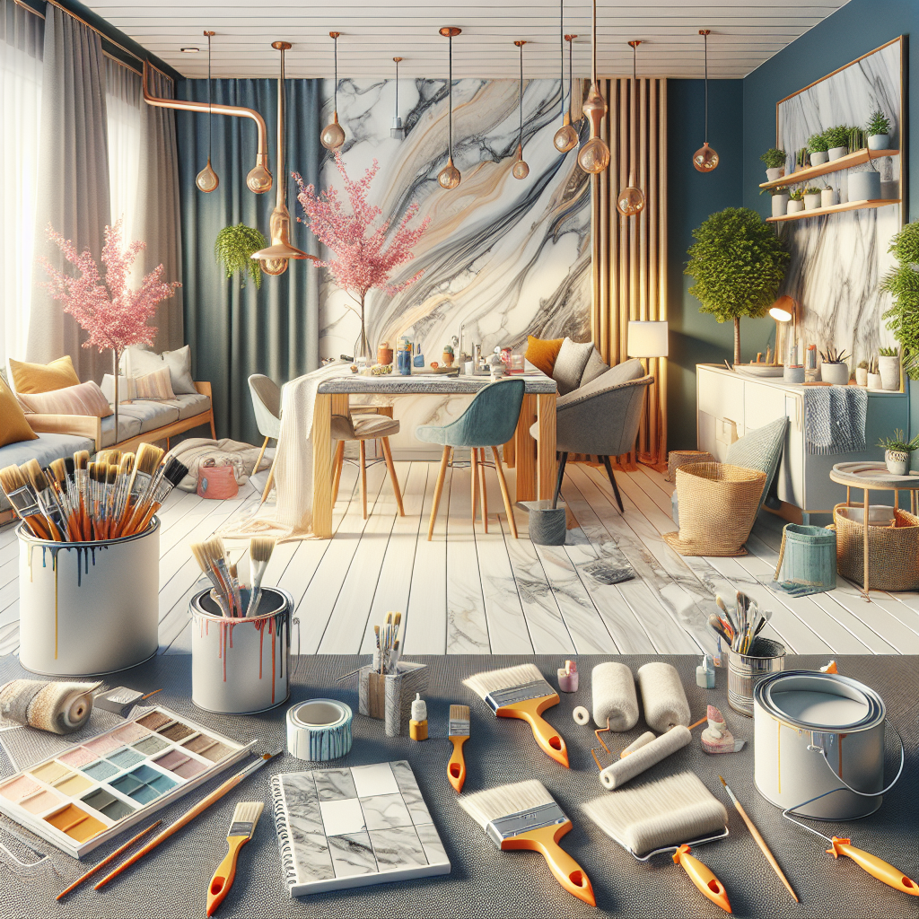 Master the Art of Faux Marble Painting: A Comprehensive Guide for Beginners