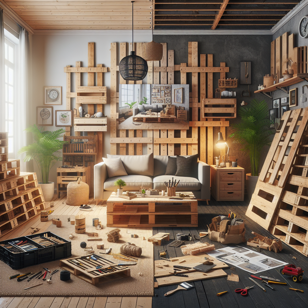 Master the Art of Pallet Furniture: Transform Your Living Room on a Shoestring Budget