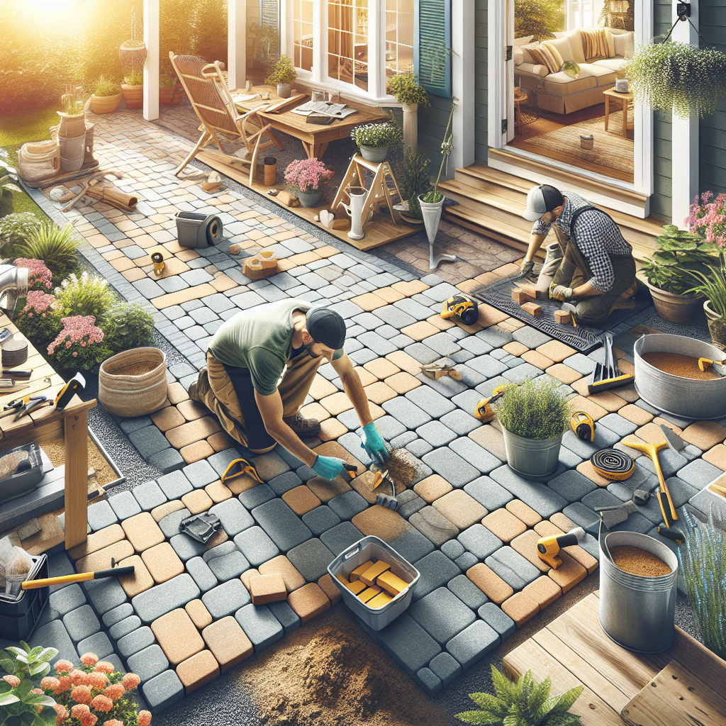 Master the Art of Patio Paver Installation: A Weekend DIY Project