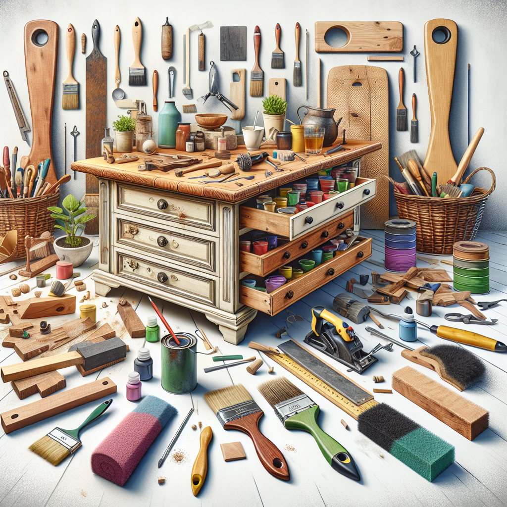 Master the Art of Upcycling: Transform Your Old Dresser into a Vintage Kitchen Island