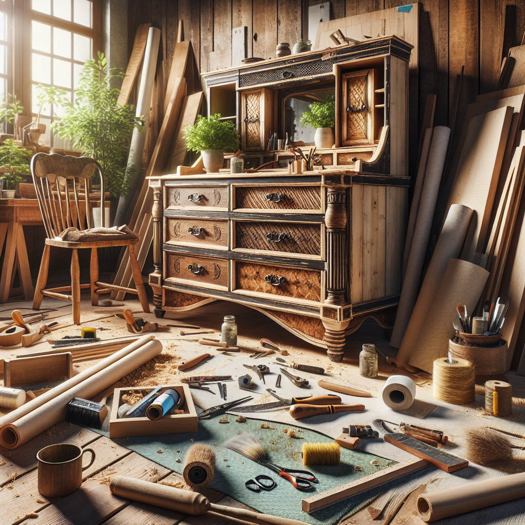 Master the Art of Upcycling: Transform Your Old Dresser into a Vintage Vanity