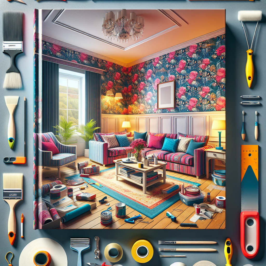 Master the Art of Wallpapering: Transform Your Living Room in a Weekend
