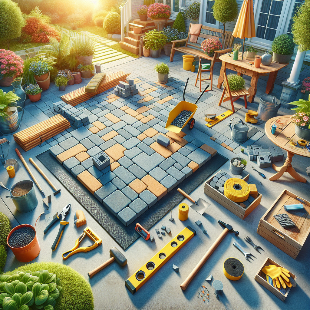 Mastering the Art of Patio Paver Installation: A Step-by-Step DIY Guide