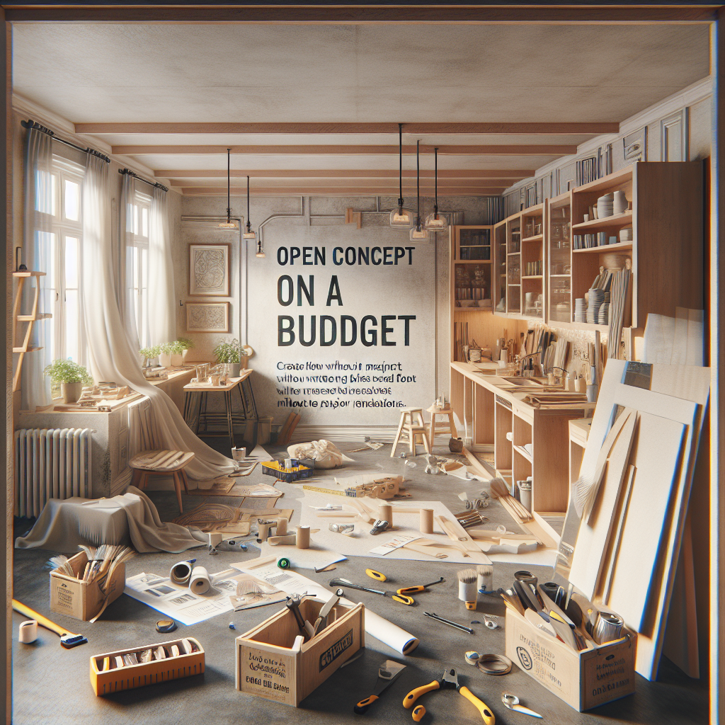 Open Concept on a Budget