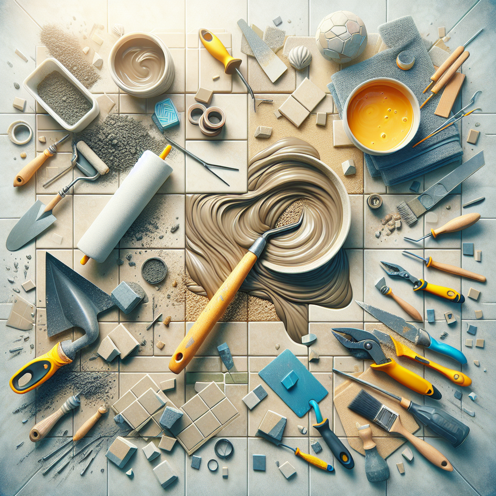 Repairing Tile Grout