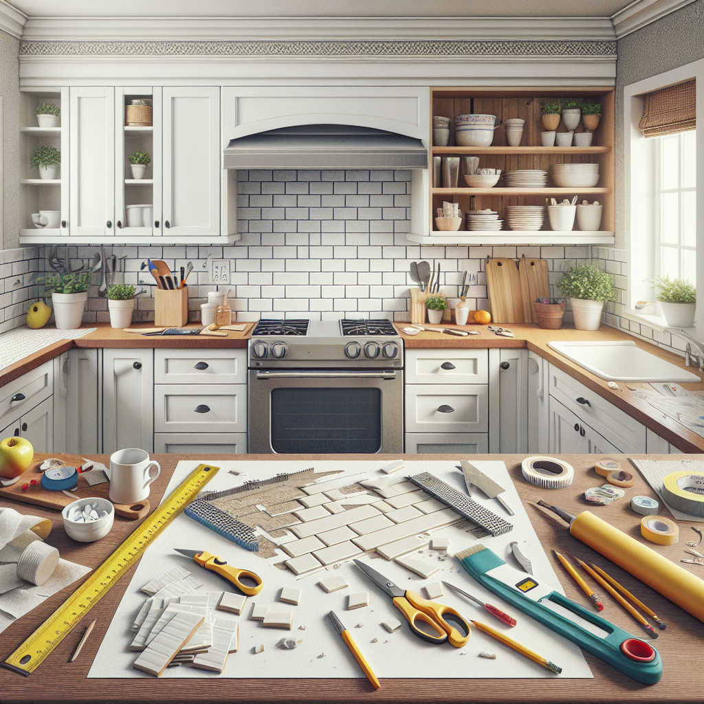 Revamp Your Kitchen Backsplash with Peel-and-Stick Tiles for under $100