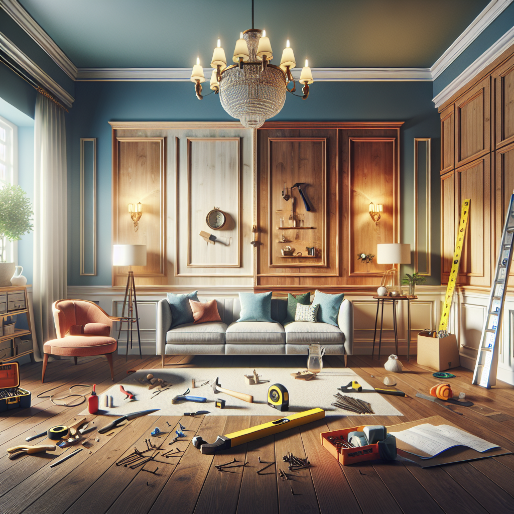 Revamp Your Living Room: A Comprehensive Guide to DIY Wall Paneling