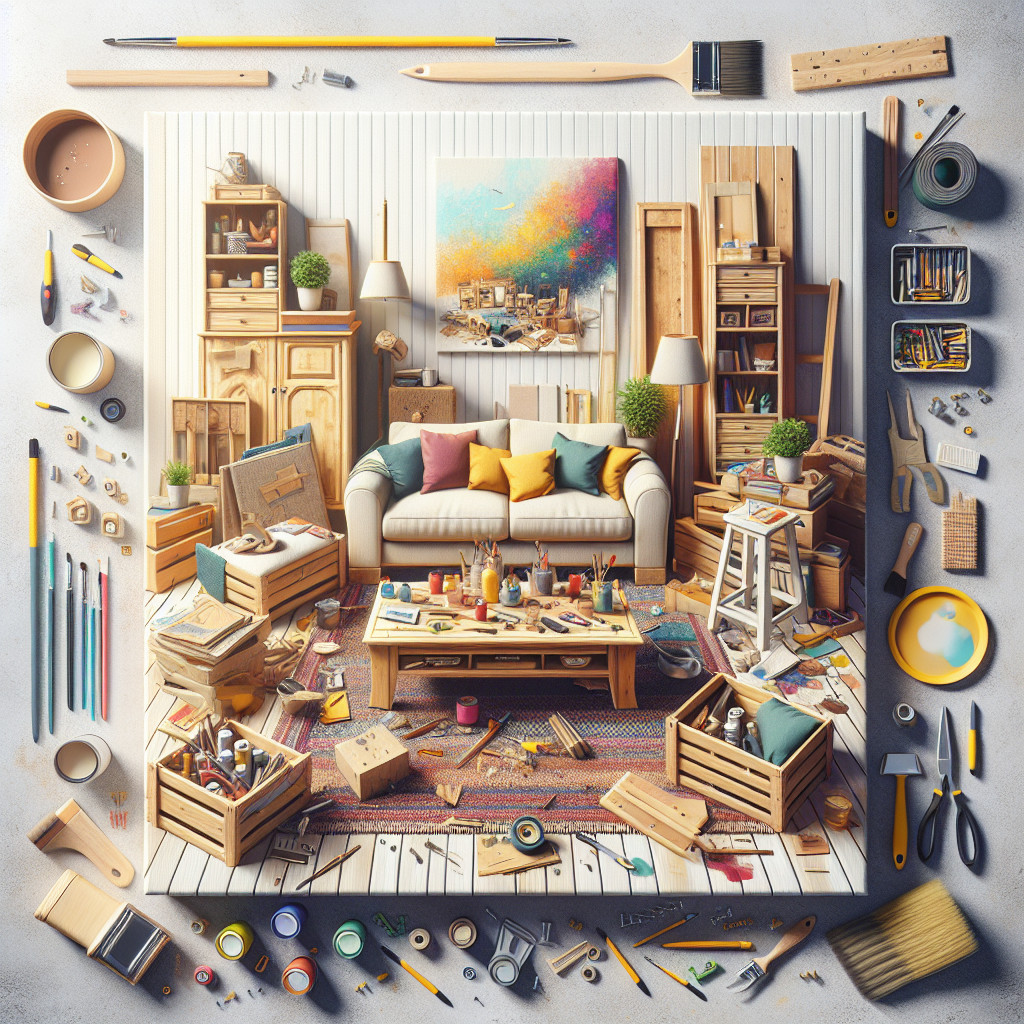 Revive Your Living Room: A Comprehensive Guide to DIY Furniture-Upcycling