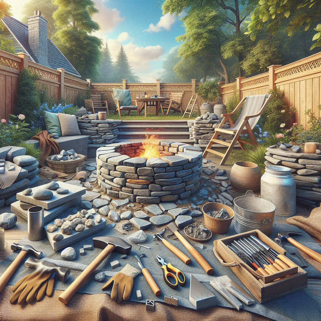 Transform Your Backyard: Building a DIY Stone Fire Pit in a Weekend