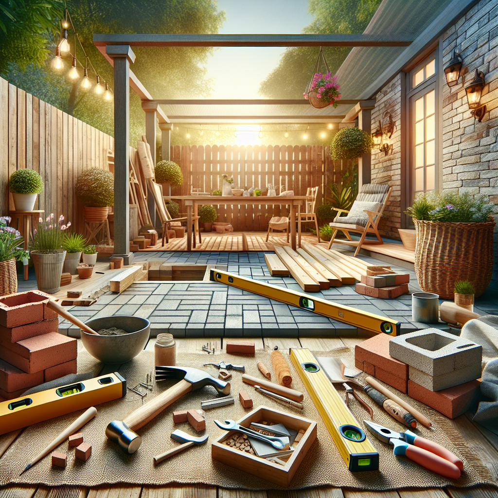 Transform Your Backyard into a Relaxation Oasis: A DIY Guide to Building Your Own Patio