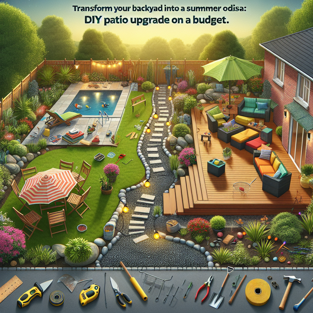 Transform Your Backyard into a Summer Oasis: DIY Patio Upgrade on a Budget