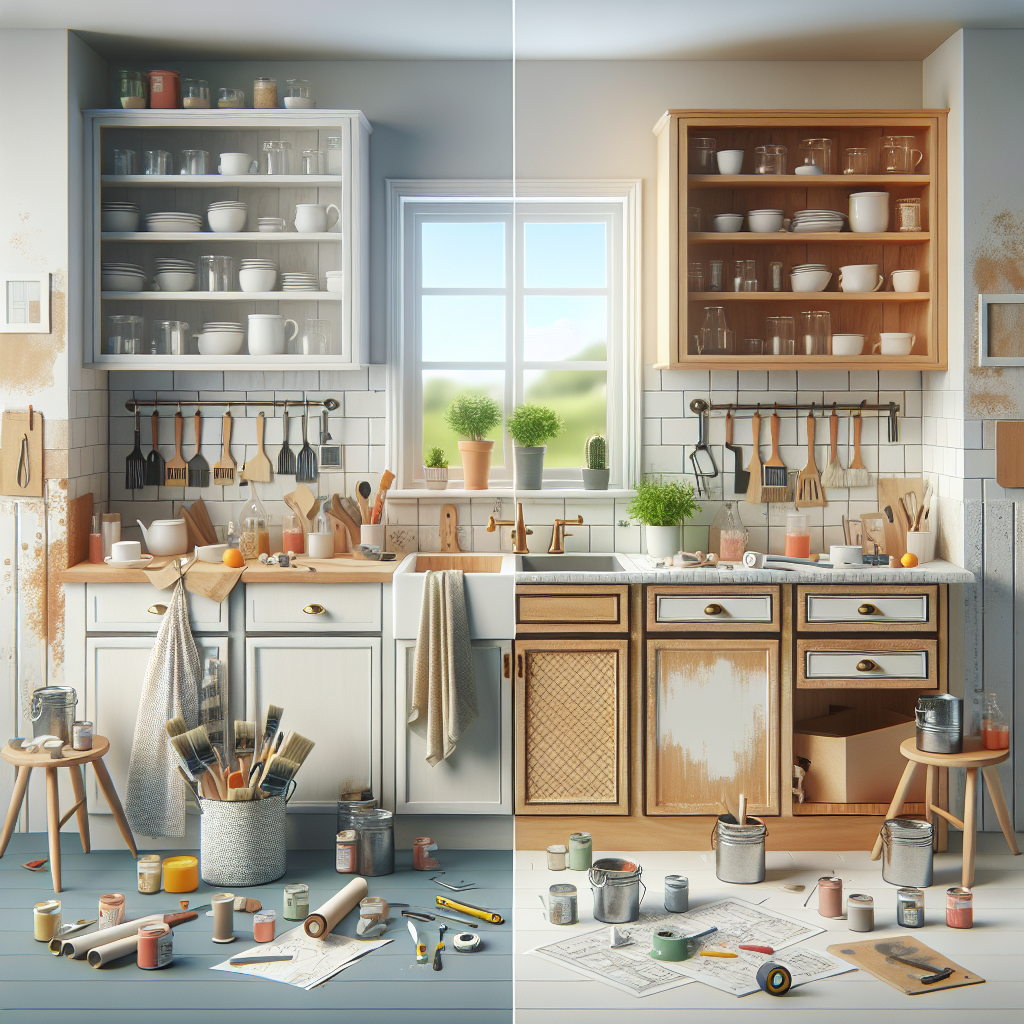 Transform Your Kitchen Cabinets on a Budget: A DIY Guide to Paint and Hardware Upgrades