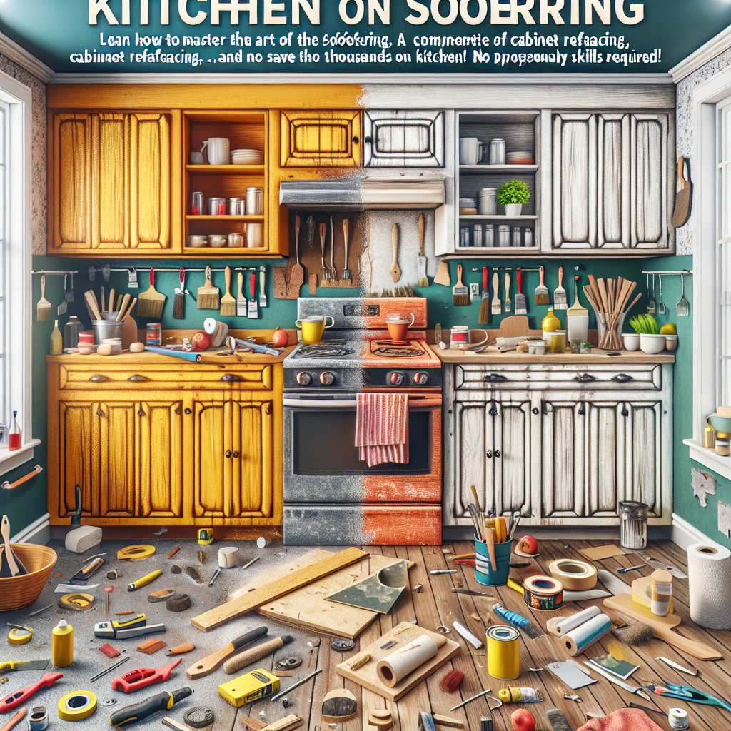 Transform Your Kitchen on a Shoestring: A Comprehensive Guide to DIY Cabinet Refacing