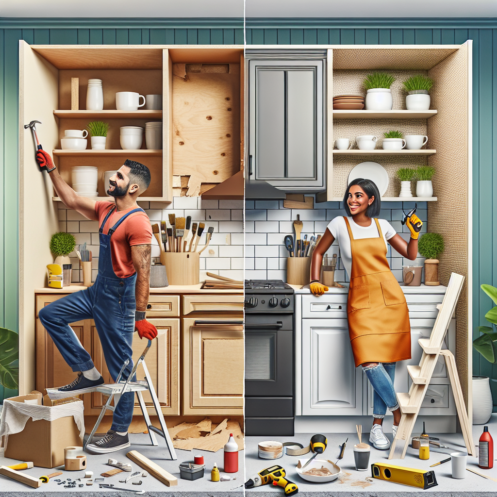 Transform Your Kitchen on a Shoestring: DIY Cabinet Refacing for Under $100