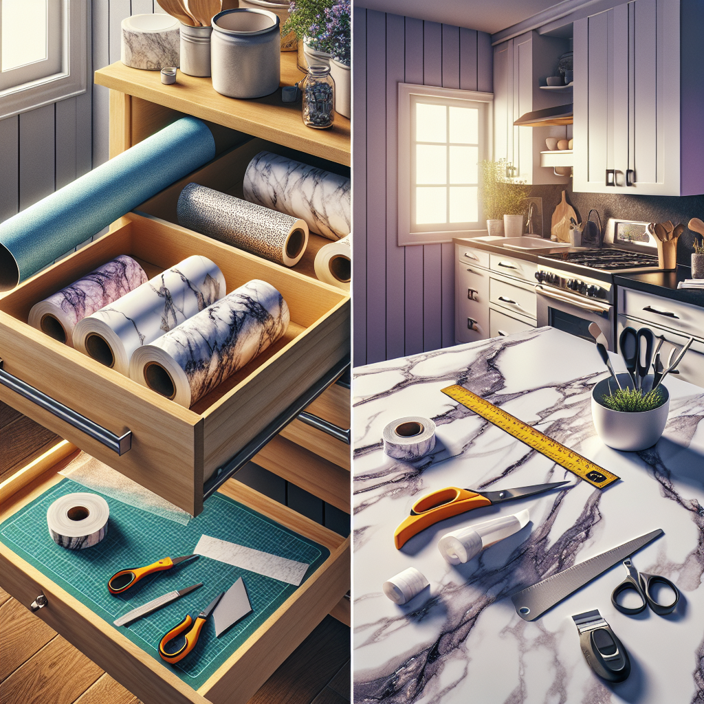 Transform Your Kitchen on a Shoestring: Upgrade Your Countertops with Contact Paper