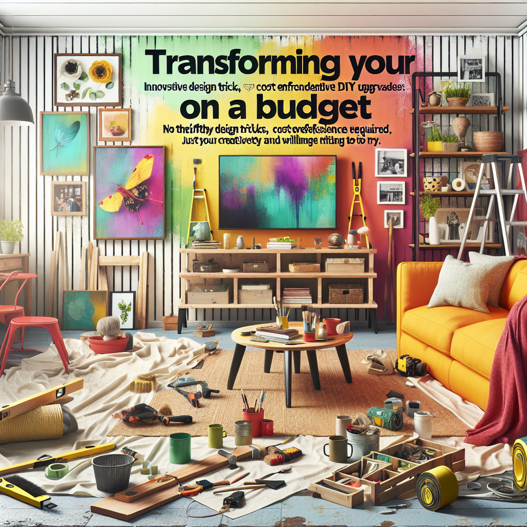 Transform Your Living Room on a Budget: Innovative DIY Upgrades Under $500