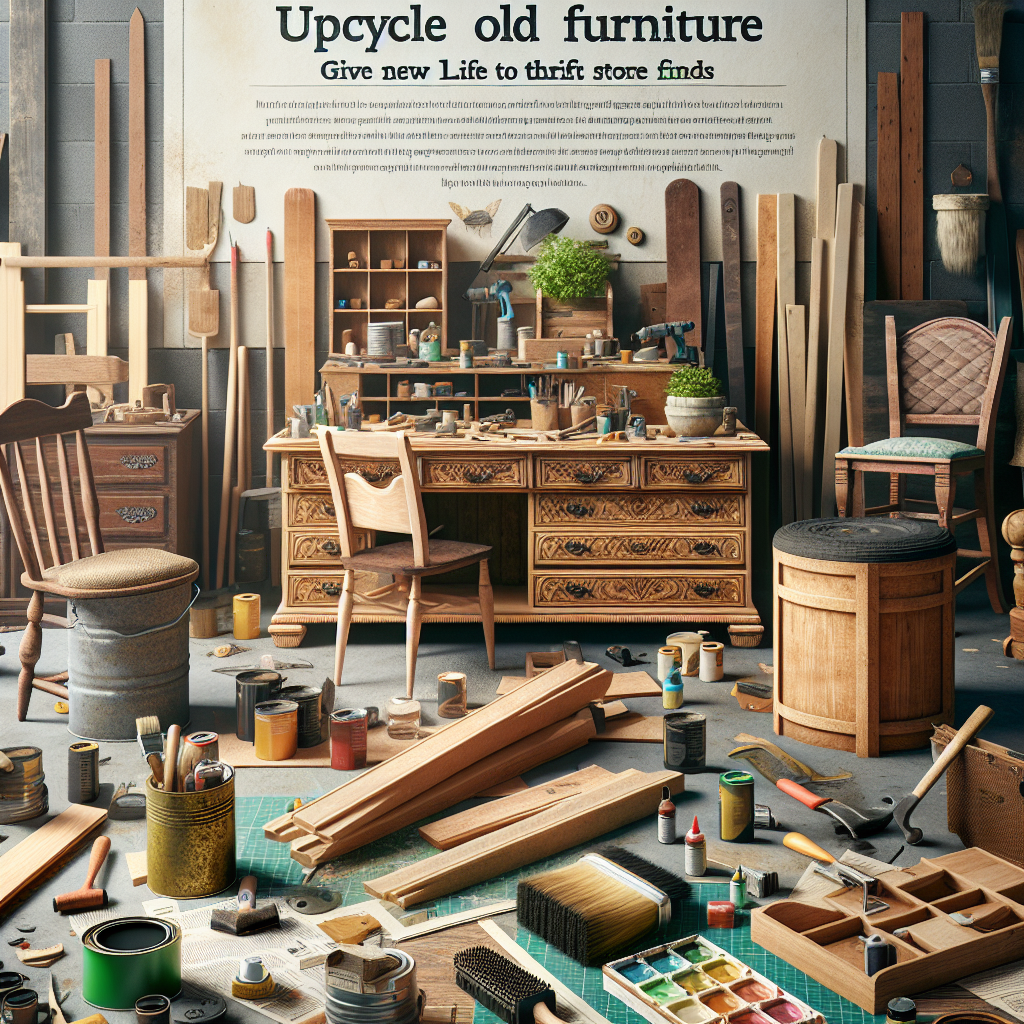 Upcycle Old Furniture