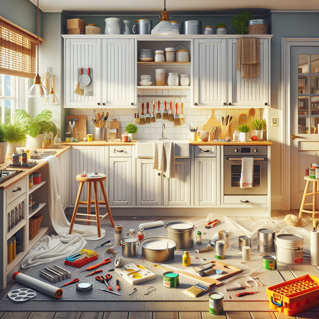 Upgrade Your Kitchen on a Budget: A Step-by-Step Guide to Transforming Your Cabinets with Paint