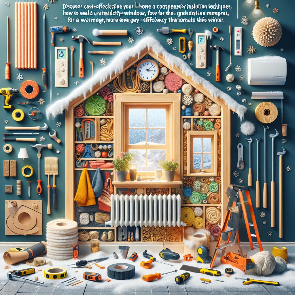 Winterize Your Home: A Comprehensive DIY Guide for Energy Efficiency